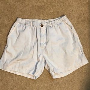 Men’s Chubbies Light Blue Buttoned Shorts
